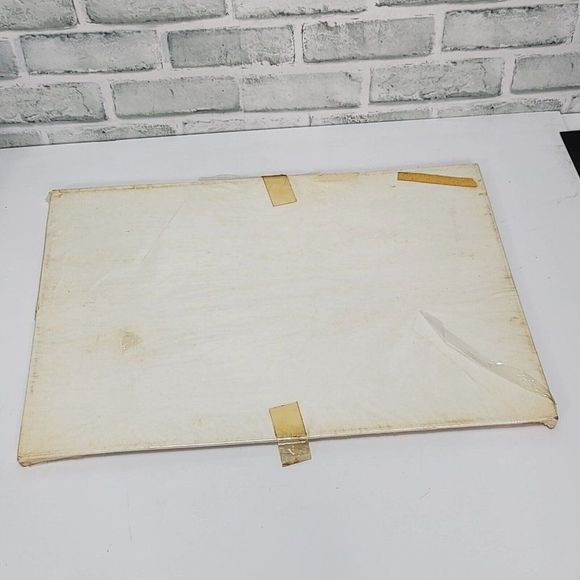 Vintage Set of 4 Cotton Placemats & 4 Napkins Victory Lunch Set NOS Mid Century - Picture 4 of 4